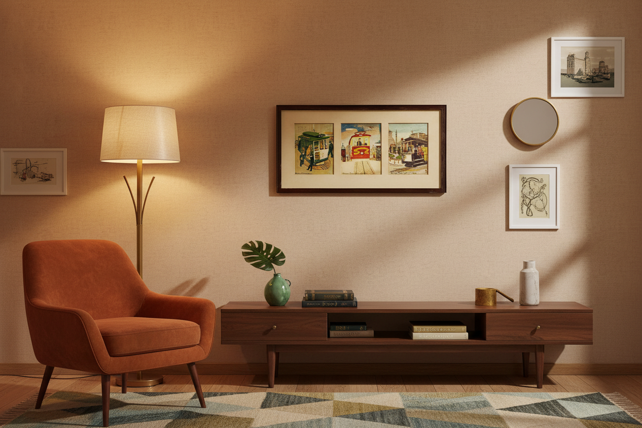Rare 1944 Mid-Century Collection by Marion Osborn Cunningham in Home Setting