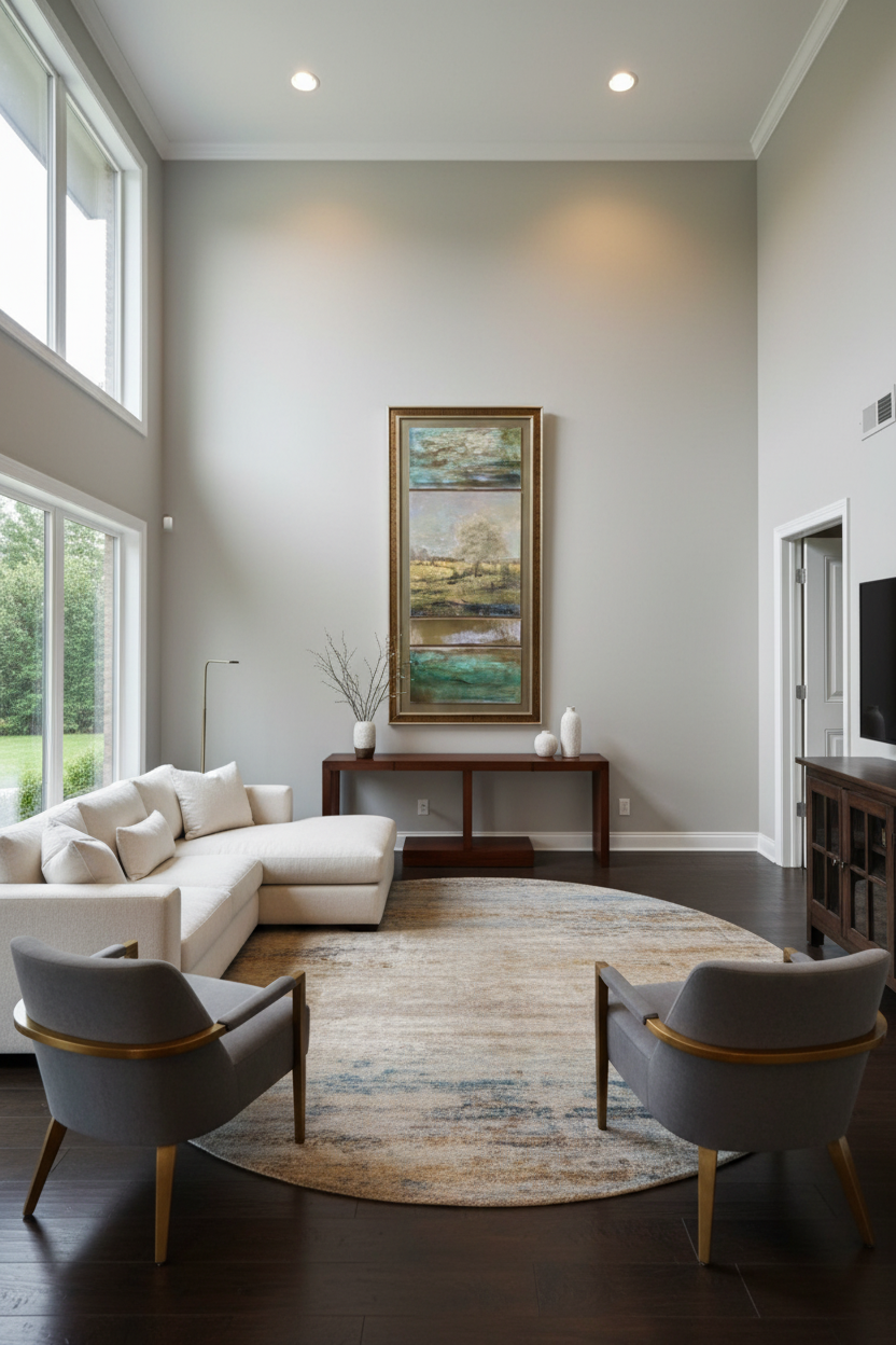 Still Water Monumental Triptych by John-Richard