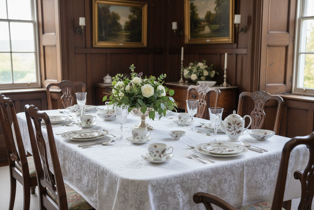 Wedgwood Wakefield Bone China in Home Setting